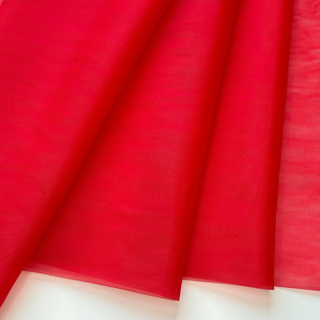 Tüll rot, Hayal Tüll, 300cm breit - für Tüllkleider, Tüllröcke, Dekorationen. Tüll in Deutschland kaufen bei Atelier de Couture Nataliia