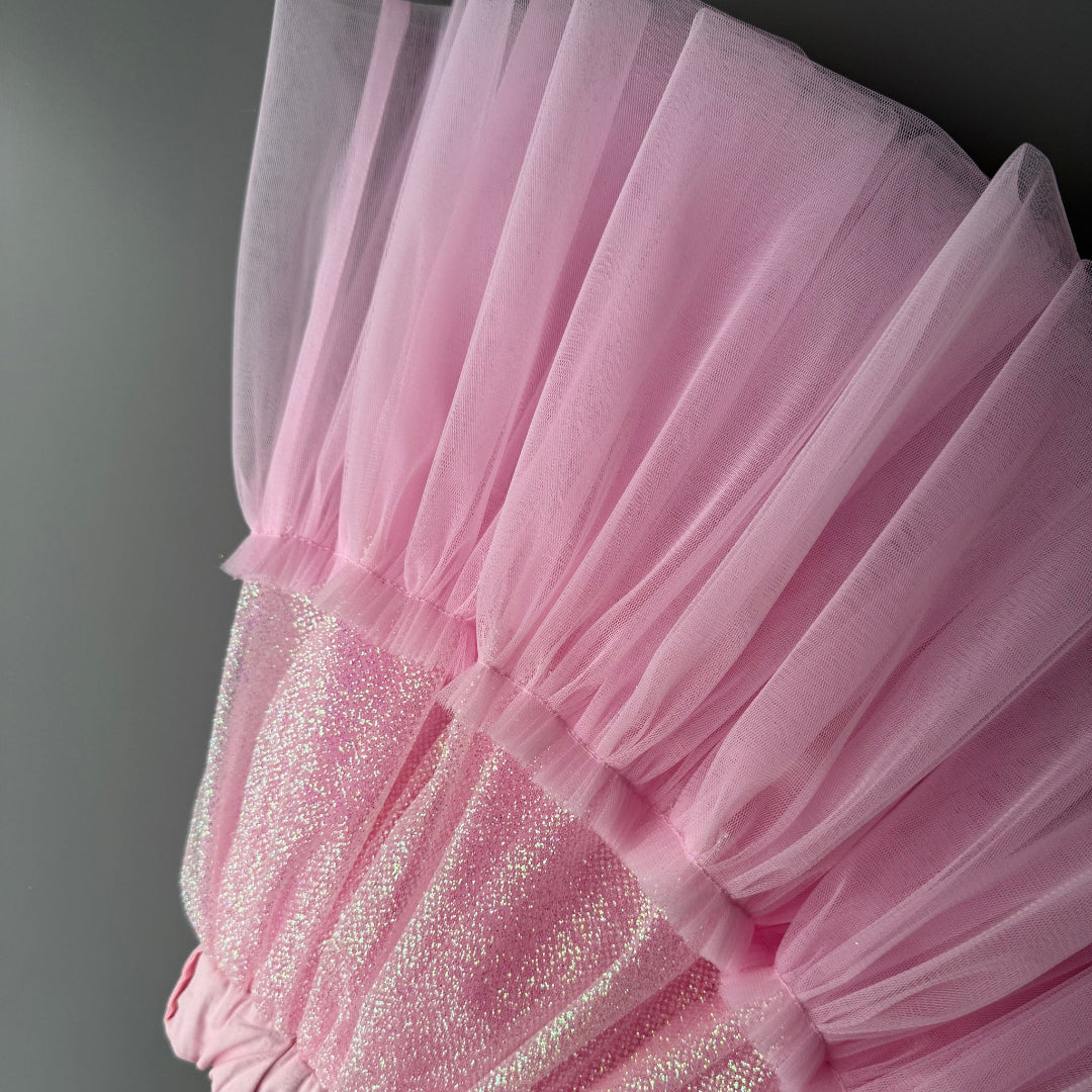 Tüllröcke mit Glitzer für Mädchen. Glitzer Tüllrock für besondere Anlässe in Deutschland bei Atelier de Couture Nataliia kaufen