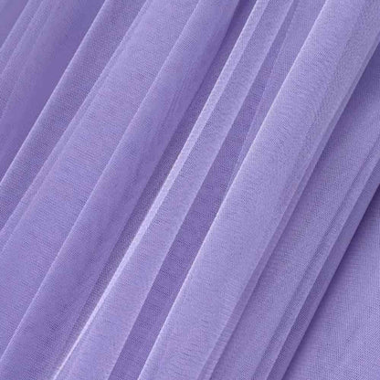 Tüll Stoff lila 300 cm breit, weich, matt und elastisch