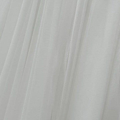 Tüll Stoff offwhite 300 cm breit, weich und matt