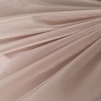Tüll Stoff pastellfarben 300 cm breit, leicht glänzend und fein