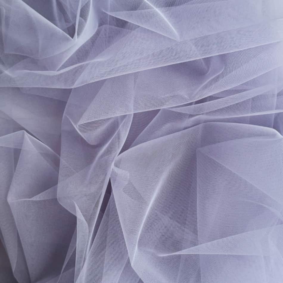 Lila Tüllstoff für Blumenmädchenkleid, Stoff für individuelle Anfertigung nach Wunsch